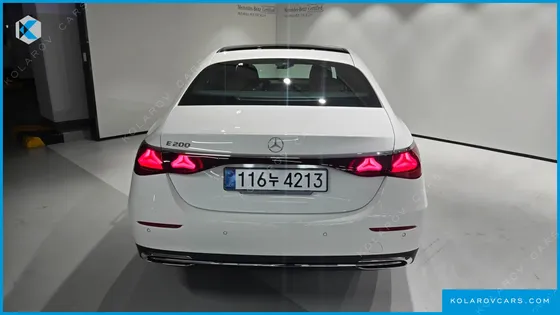 MERCEDES E-CLASS E200 EXCLUSIVE