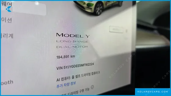 TESLA MODEL Y LONG RANGE AWD