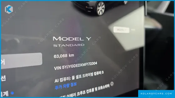 TESLA MODEL Y STANDARD RANGE RWD