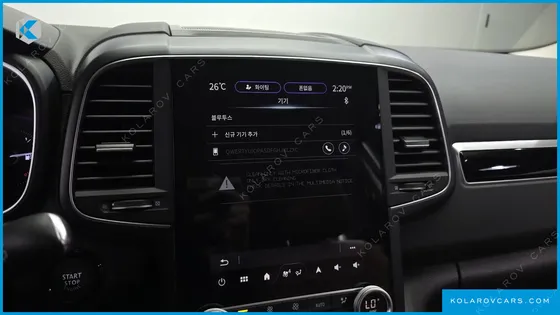 RENAULT KOREA QM6 (KOLEOS) 2.0 LPE RE 2WD