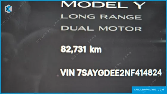 TESLA MODEL Y LONG RANGE AWD