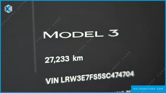 TESLA MODEL 3 RWD