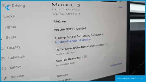 TESLA MODEL 3 LONG RANGE AWD