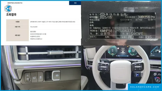 HYUNDAI SANTA FE GASOLINE 2.5T 4WD