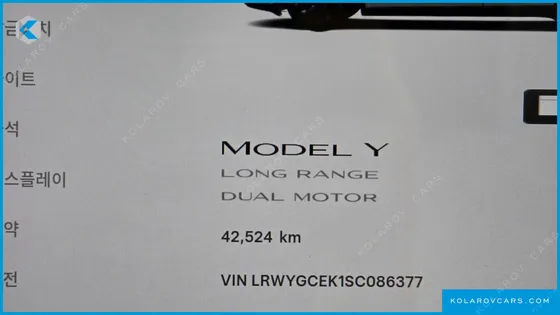 TESLA MODEL Y LONG RANGE AWD