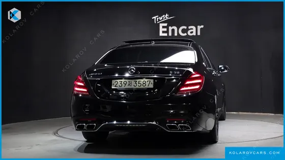 MERCEDES S-CLASS S63 AMG 4MATIC+