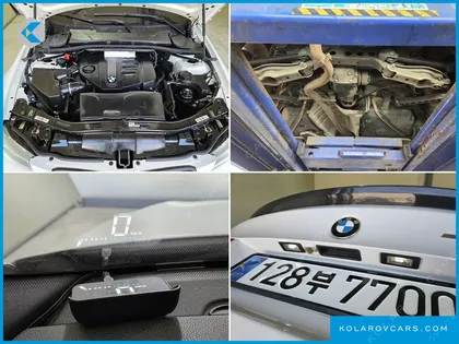 BMW 3 SERIES 320D SEDAN BLACK AND WHITE