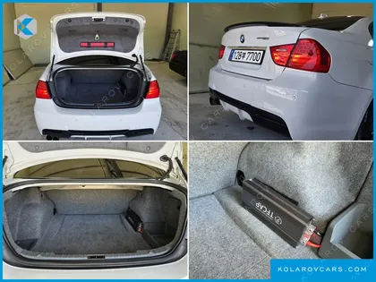 BMW 3 SERIES 320D SEDAN BLACK AND WHITE