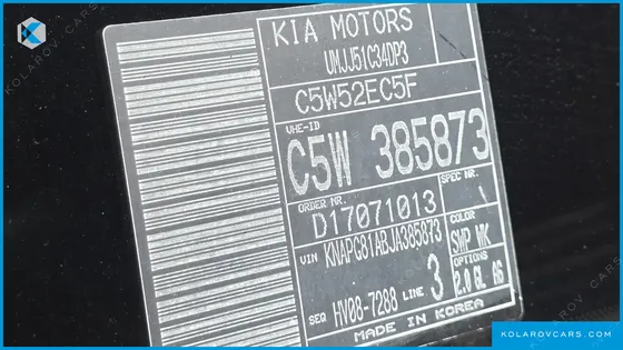 KIA SORENTO DIESEL 2.0 2WD