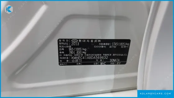 HYUNDAI SONATA CVVL PREMIUM