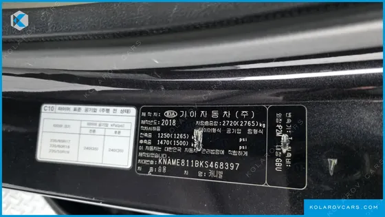 KIA CARNIVAL GASOLINE 9-SEATER NOBLESSE SPECIAL