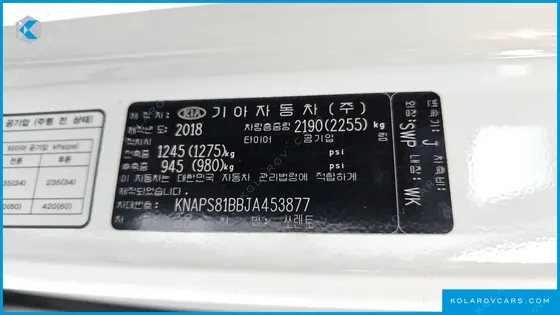 KIA SORENTO DIESEL 2.2 2WD