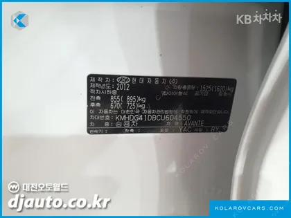 HYUNDAI ELANTRA (AVANTE) M16 GDI BLUE SAVER