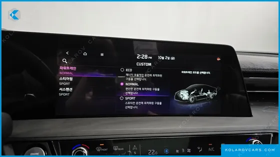 KIA K8 2.5 GASOLINE 2WD