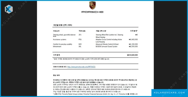 PORSCHE TAYCAN GTS