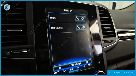 RENAULT KOREA QM6 (KOLEOS) 2.0 GDE LE 2WD