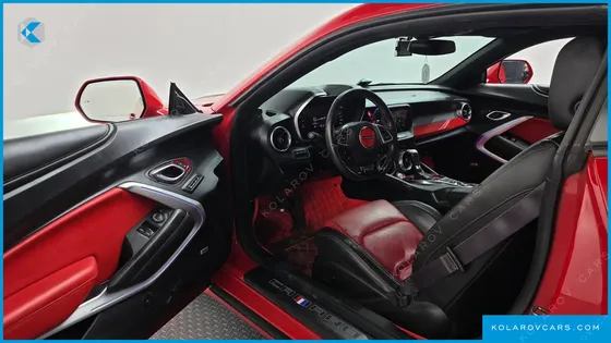 CHEVROLET (GM DAEWOO) CAMARO SS 6.2 V8 VOLCANO RED