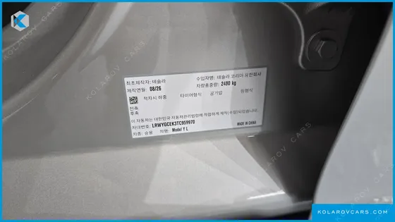 TESLA MODEL Y L LONG RANGE AWD