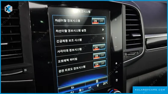 RENAULT KOREA QM6 (KOLEOS) DIESEL 4WD RE SIGNATURE