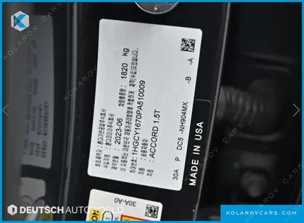 HONDA ACCORD 1.5 TURBO