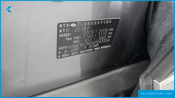 RENAULT KOREA QM6 (KOLEOS) DIESEL 2WD RE