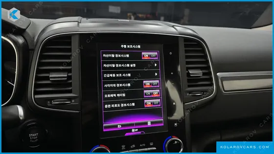 RENAULT KOREA QM6 (KOLEOS) GASOLINE 2WD RE