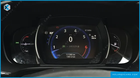 RENAULT KOREA QM6 (KOLEOS) GASOLINE 2WD RE