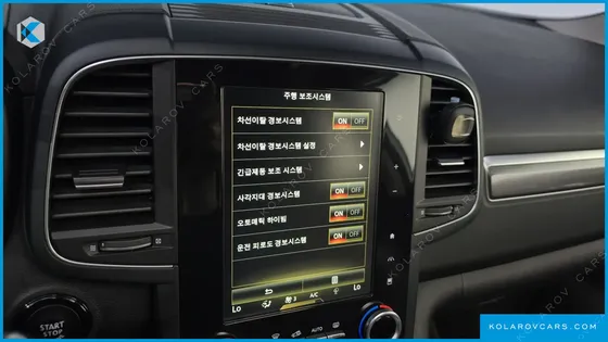 RENAULT KOREA QM6 (KOLEOS) GASOLINE 2WD RE