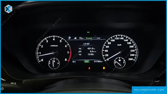 GENESIS EQ900 3.8 AWD STRUCTURE CHANGE (BI-FUEL)