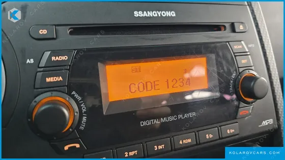 KGM - SSANGYONG KORANDO CX7 4WD