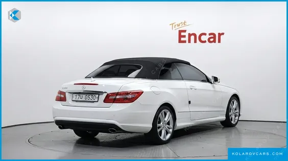 MERCEDES E-CLASS E350 CABRIOLET