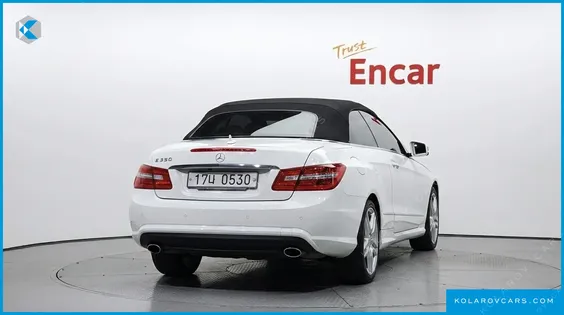 MERCEDES E-CLASS E350 CABRIOLET