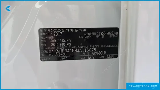 HYUNDAI GRANDEUR 3.0 LPI DSABLED PERSON