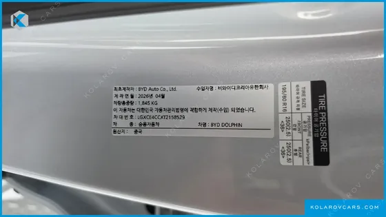 BYD DOLPHIN BASE