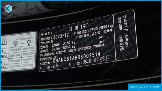 KIA CARNIVAL HEV 9SEATER NOBLESS