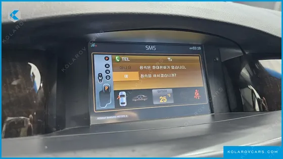 RENAULT KOREA SM5 SE