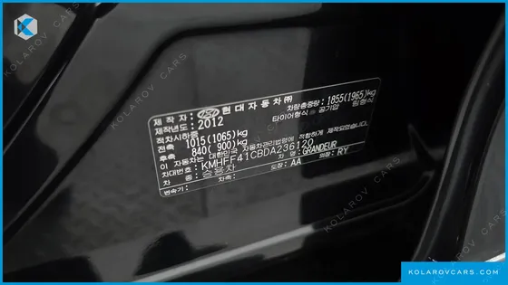 HYUNDAI GRANDEUR HG240 MODERN