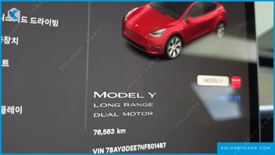 TESLA MODEL Y LONG RANGE AWD