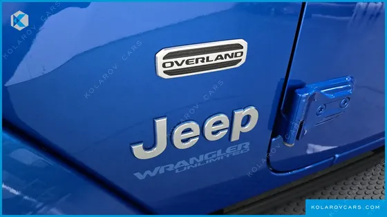 JEEP WRANGLER 2.0 OVERLAND POWER TOP 4DOOR 4XE
