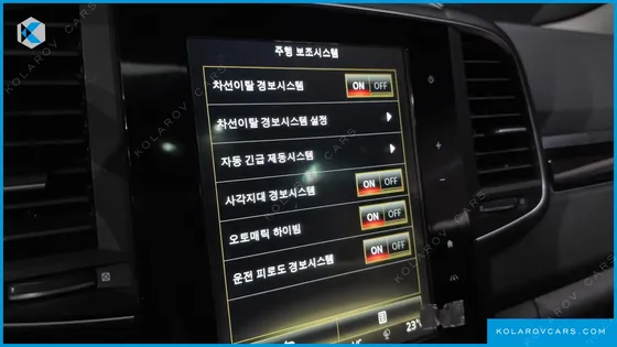 RENAULT KOREA QM6 (KOLEOS) GASOLINE 2WD RE SIGNATURE