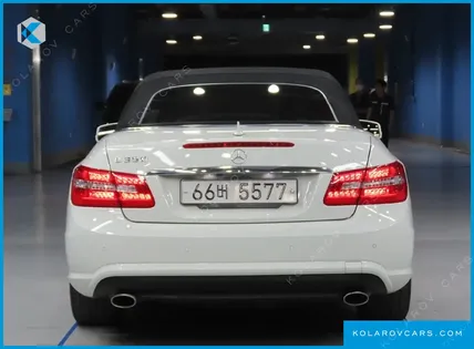 MERCEDES E-CLASS E350 CABRIOLET