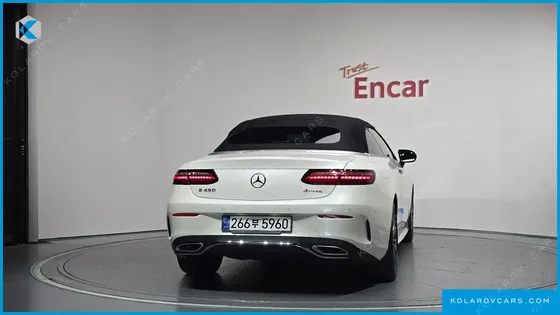 MERCEDES E-CLASS E450 4MATIC CABRIOLET