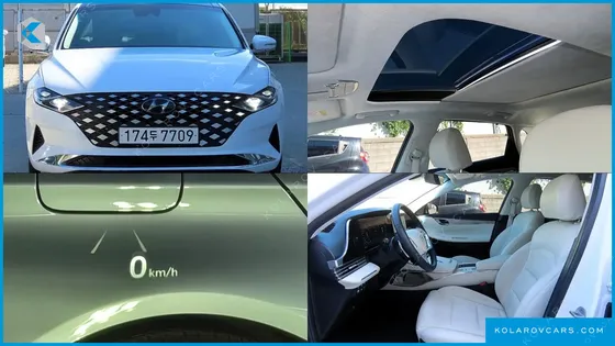 HYUNDAI GRANDEUR LE BLANC