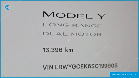 TESLA MODEL Y LONG RANGE AWD