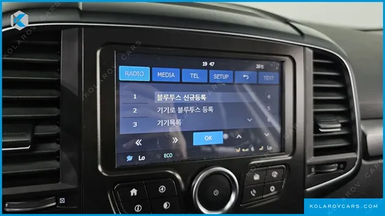 RENAULT KOREA QM6 (KOLEOS) GASOLINE 2WD LE