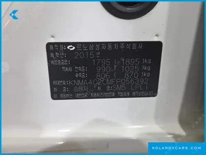RENAULT KOREA SM5 LPLI TEXI TENTAL CAR DLX