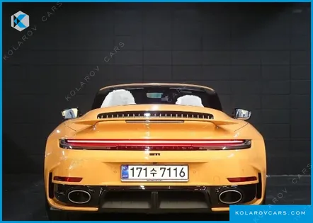 PORSCHE 911 TURBO S CABRIOLET