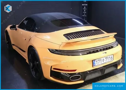 PORSCHE 911 TURBO S CABRIOLET