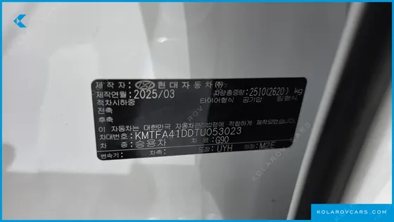 GENESIS G90 GASOLINE 3.5 TURBO AWD