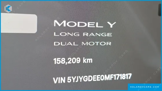 TESLA MODEL Y LONG RANGE AWD